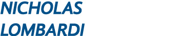 Nicholas lombardi