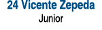 24 Vicente Zepeda Junior