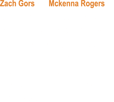 Zach Gors and Mckenna Rogers, seniors at Dakota Wesleyan University, were named this year s 82nd Scotchman and 91st M   
