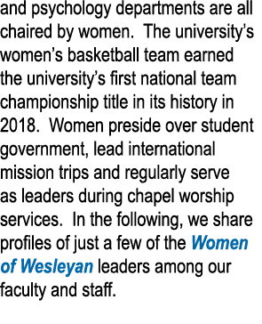 and psychology departments are all chaired by women  The university s women s basketball team earned the university s   