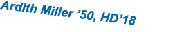 Ardith Miller  50, HD 18