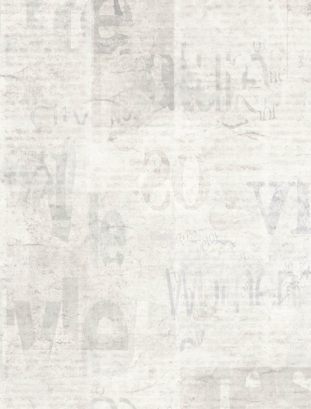 Newspaper with old unreadable text  Vintage grunge blurred paper news texture horizontal background  Textured page  Gray beige collage  Front top view 