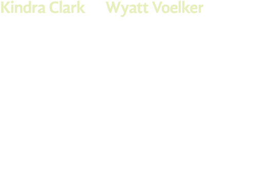 Kindra Clark and Wyatt Voelker, seniors at DWU, were named the 92nd Ms  Wesleyan and the 83rd Scotchman for 2021, the   