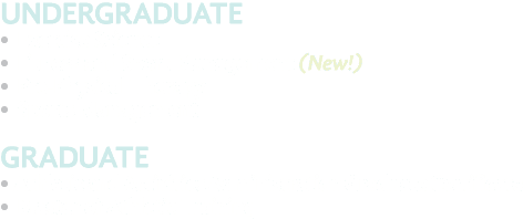 Undergraduate • Exercise Science • Fitness and Sport Management (New!) • Pre Physical Therapy • Sports Management Gra...
