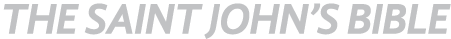 THE SAINT John’s Bible