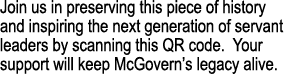 Join us in preserving this piece of history and inspiring the next generation of servant leaders by scanning this QR ...