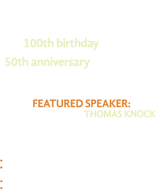 Join us to commemorate Sen  George McGovern s 100th birthday and the 50th anniversary of his historic 1972 Presidenti   