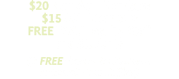  20 Non-ACT Members  15 ACT Members FREE DWU Faculty, Staff and Students (1 FREE ticket with ID shown at the ACT Box    