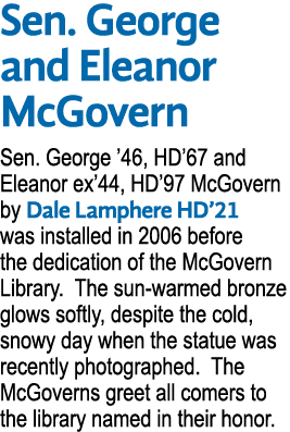 Sen  George and Eleanor McGovern Sen  George  46, HD 67 and Eleanor ex 44, HD 97 McGovern by Dale Lamphere HD 21 was    