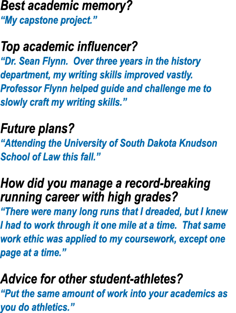 Best academic memory   My capstone project   Top academic influencer   Dr  Sean Flynn  Over three years in the histor   