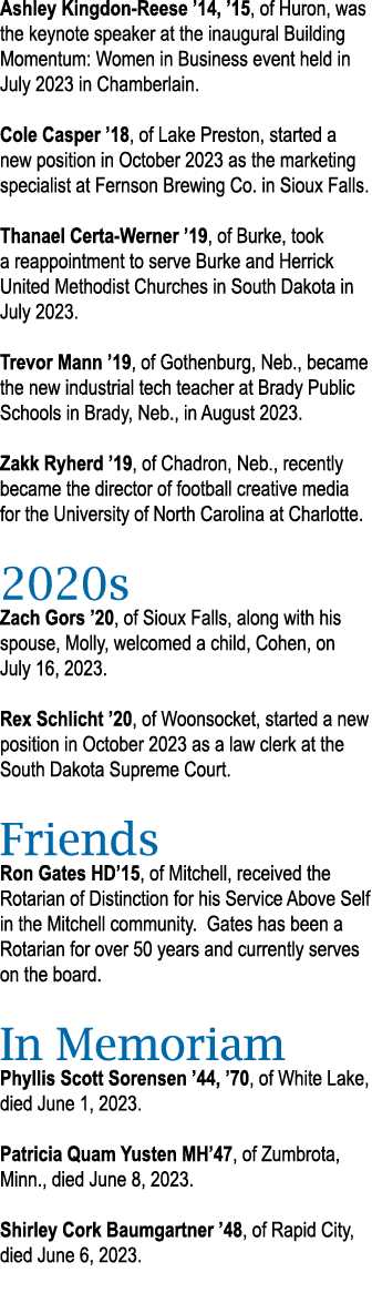 Ashley Kingdon Reese ’14, ’15, of Huron, was the keynote speaker at the inaugural Building Momentum: Women in Busines...