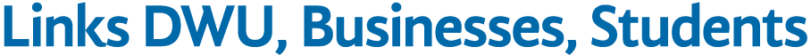 Links DWU, Businesses, Students