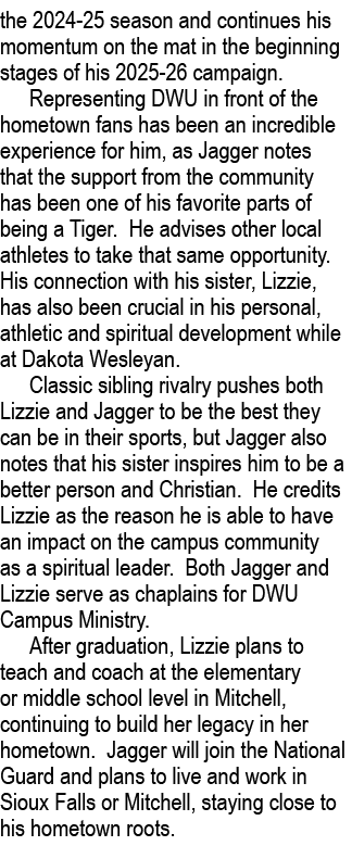 the 2024 25 season and continues his momentum on the mat in the beginning stages of his 2025 26 campaign. Representin...