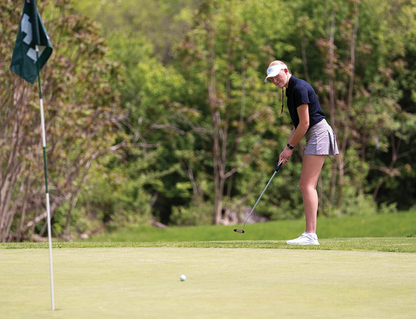 Day one of the NAIA Women’s Golf National Championship at Eagle Crest Golf Club in Ypsilanti, MI on May 12, 2025.